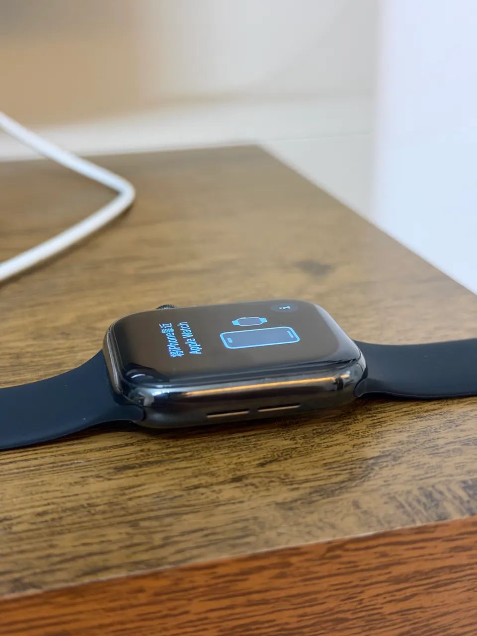 Apple watch series 4 aço inox