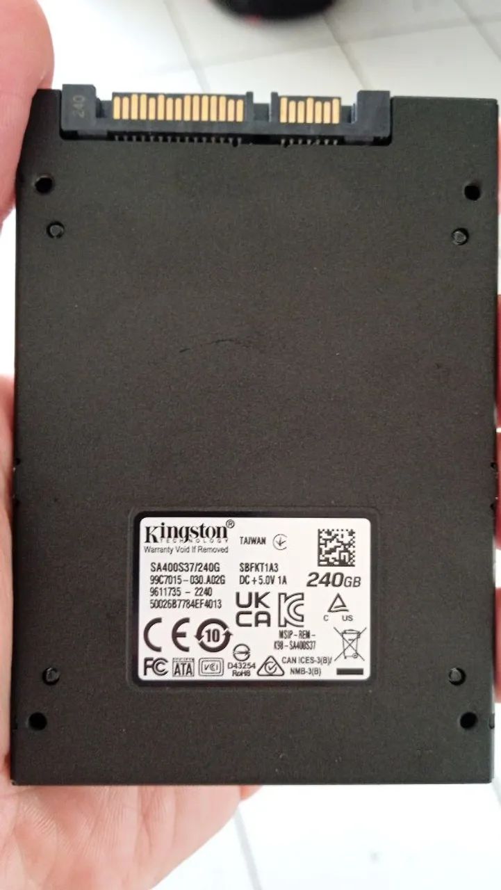 SSD Kingston 240GB ussdo - Foto 3