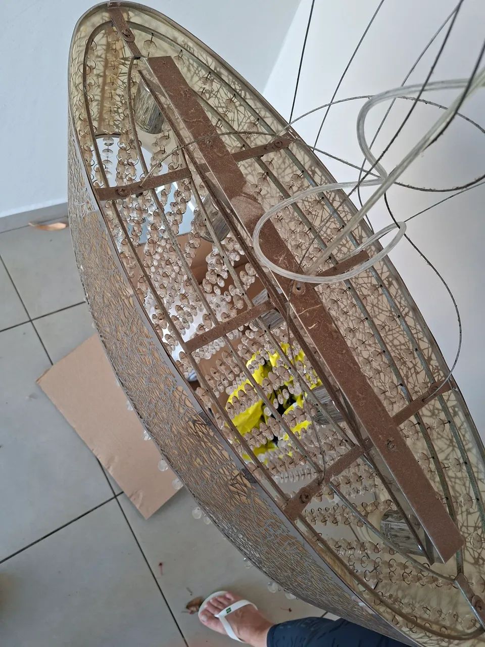 Lustre de sala de jantar + 11 arandelas - Foto 2