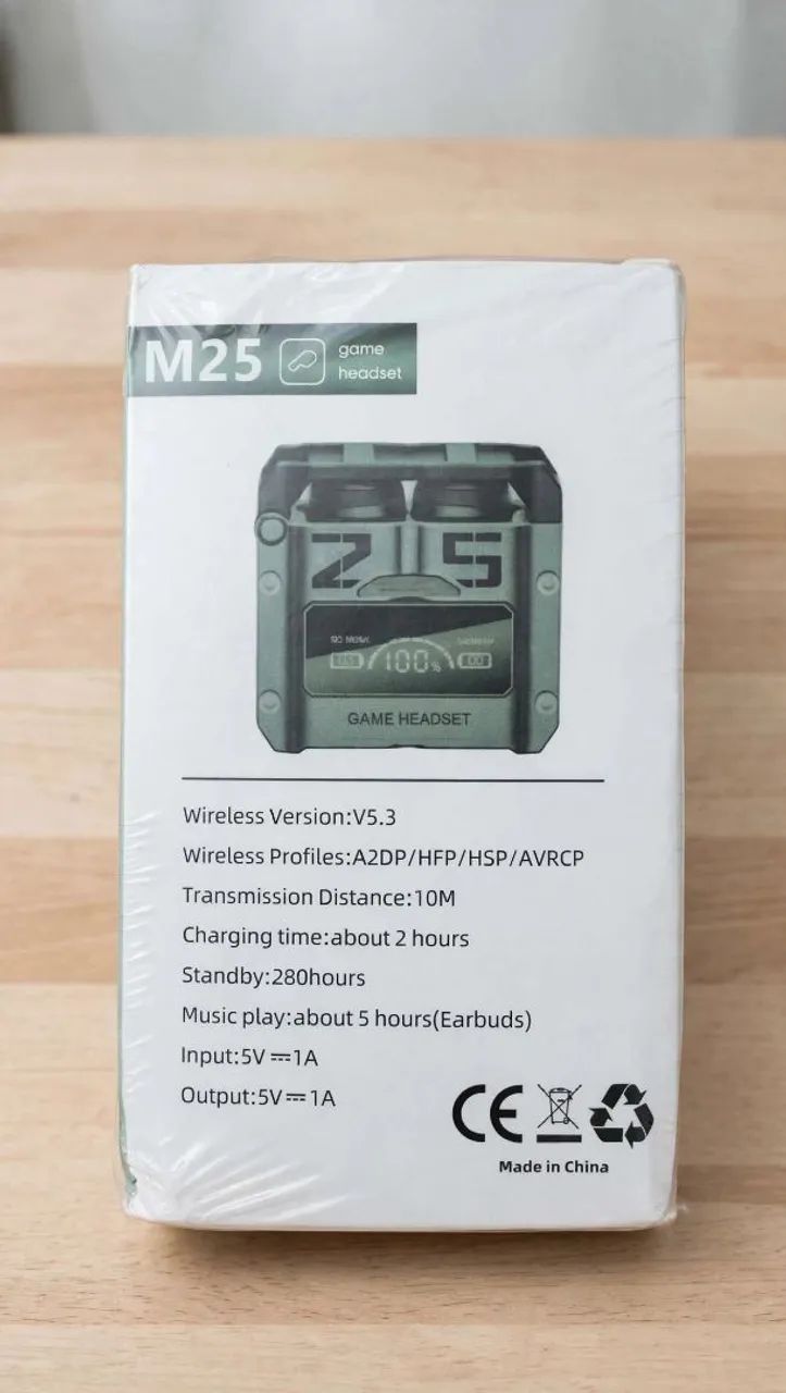 Fone de ouvido sem fio bluetooth M25  - Foto 2