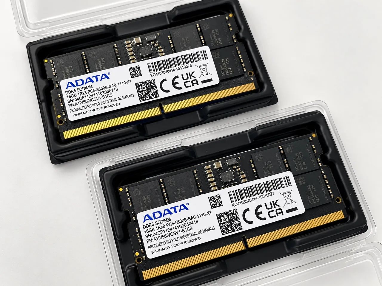Memória DDR5 Notebook 16GB