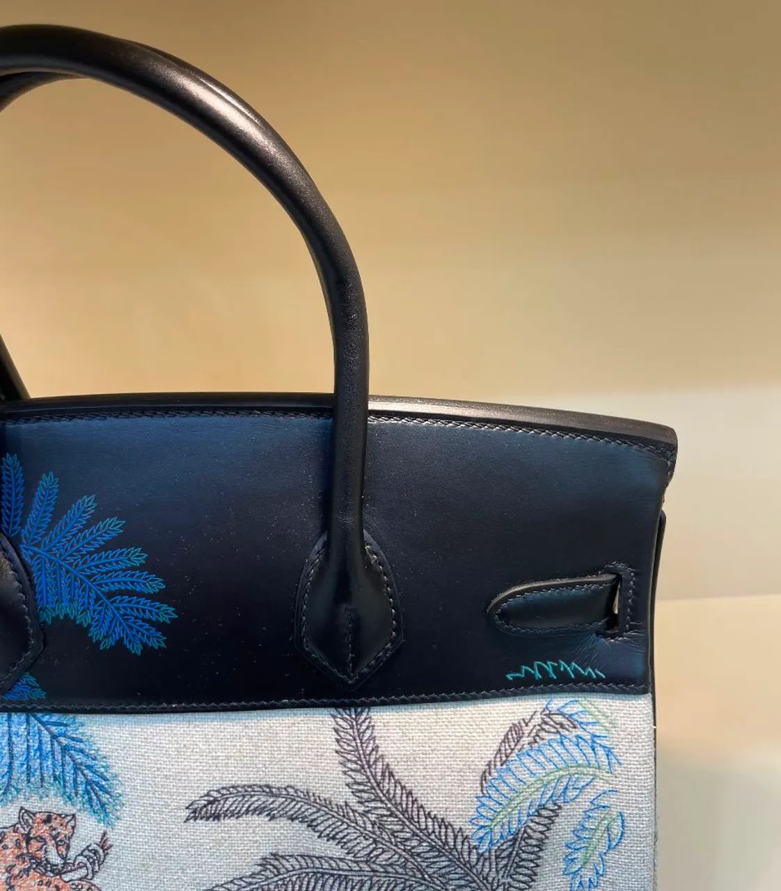 Hermès Faubourg Tropical Birkin 30/  - Foto 4