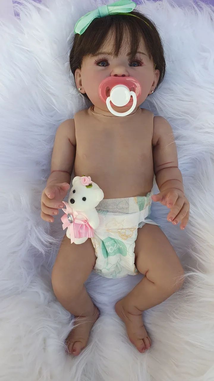 Bebê reborn linda e realista  - Foto 4