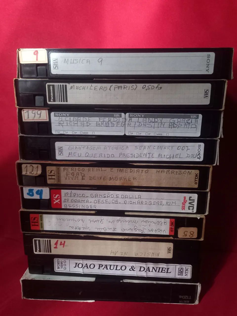 Fitas Vhs e limpador cassete - Foto 2