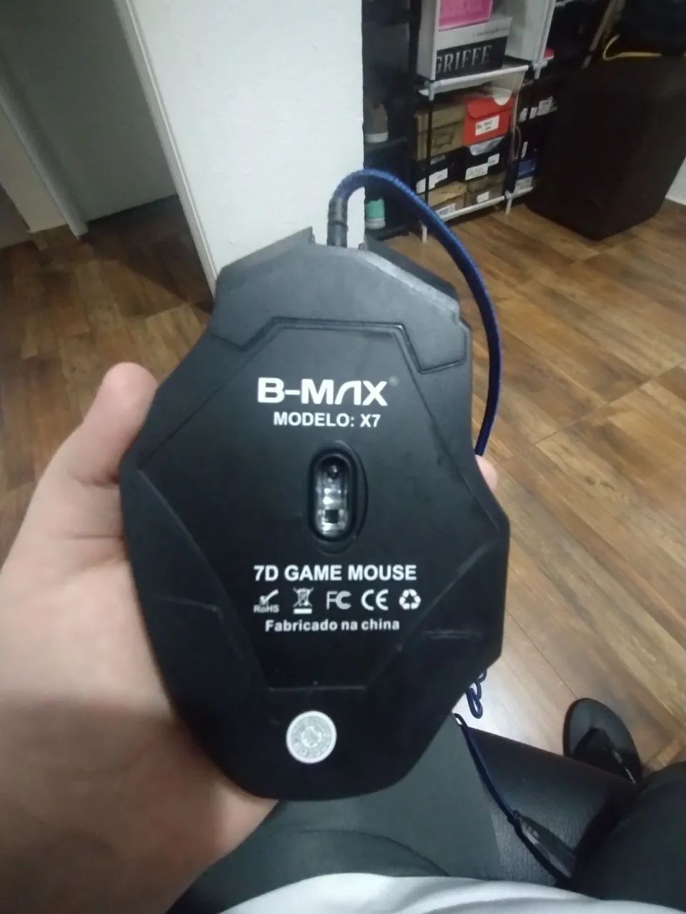 MOUSE GAMER B-MAX 7 BOTÕES 7200 DPI!  - Foto 4