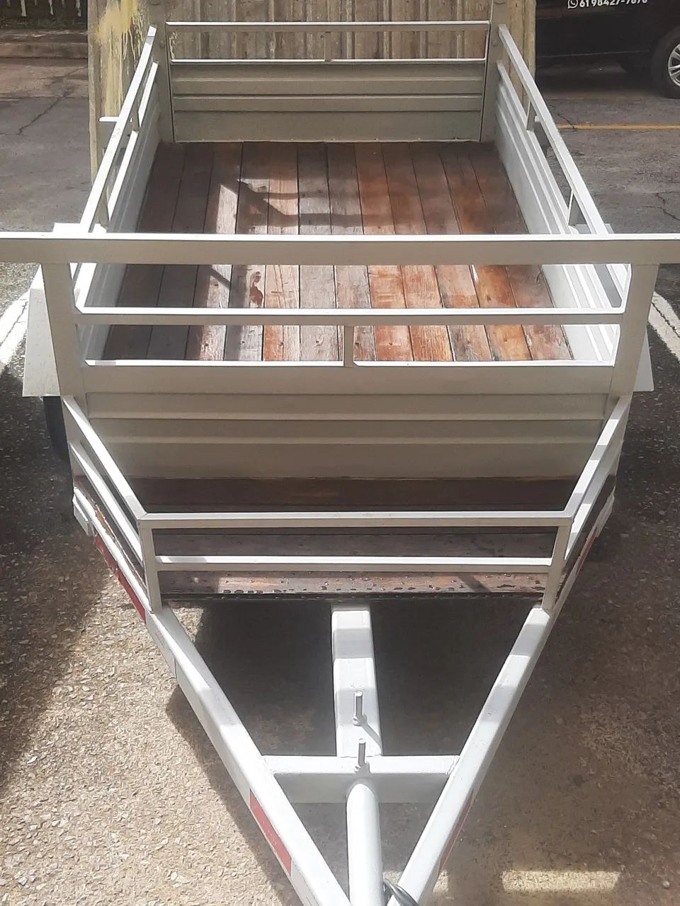 Carretinha-Reboque 2 metros