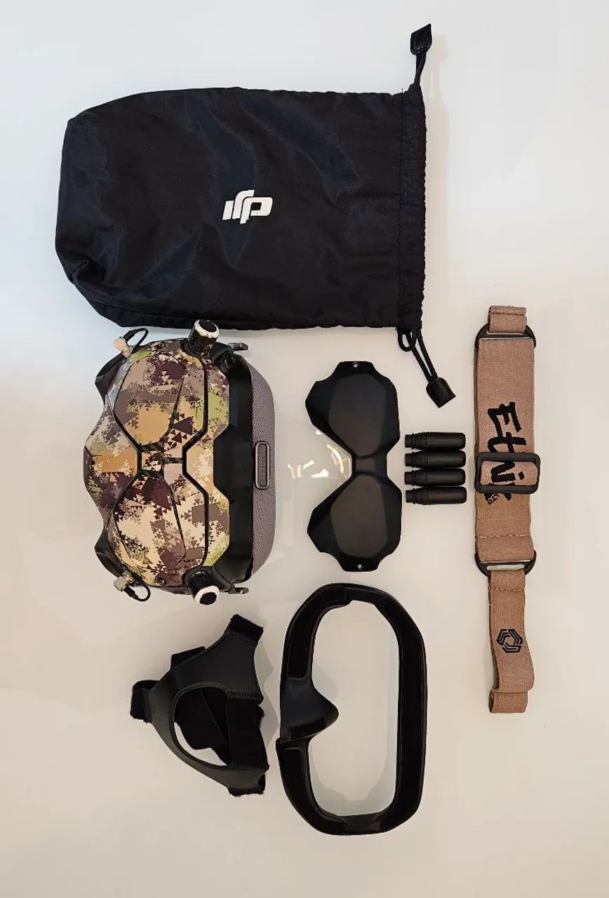 DJI Goggles v2 com upgrade de antena iFlight Crystal - Foto 5
