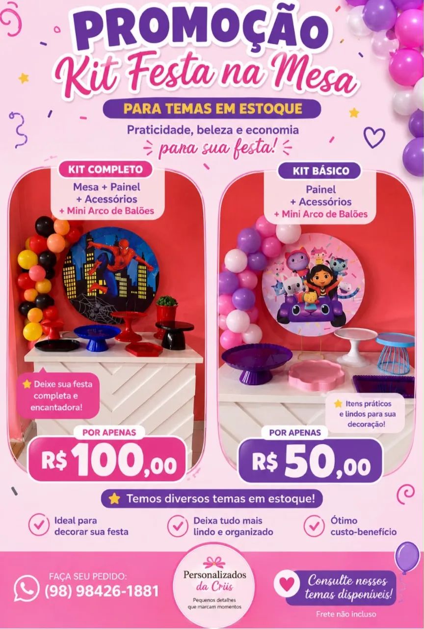 Festa na mesa 