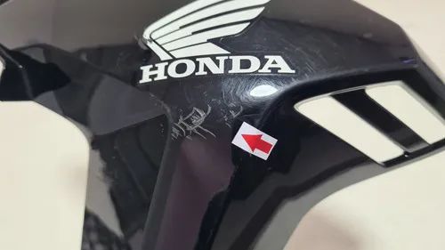 Carenagem Aba Tanque Esq Honda Sahara 300 Detalhes 60600 Preto - Foto 7