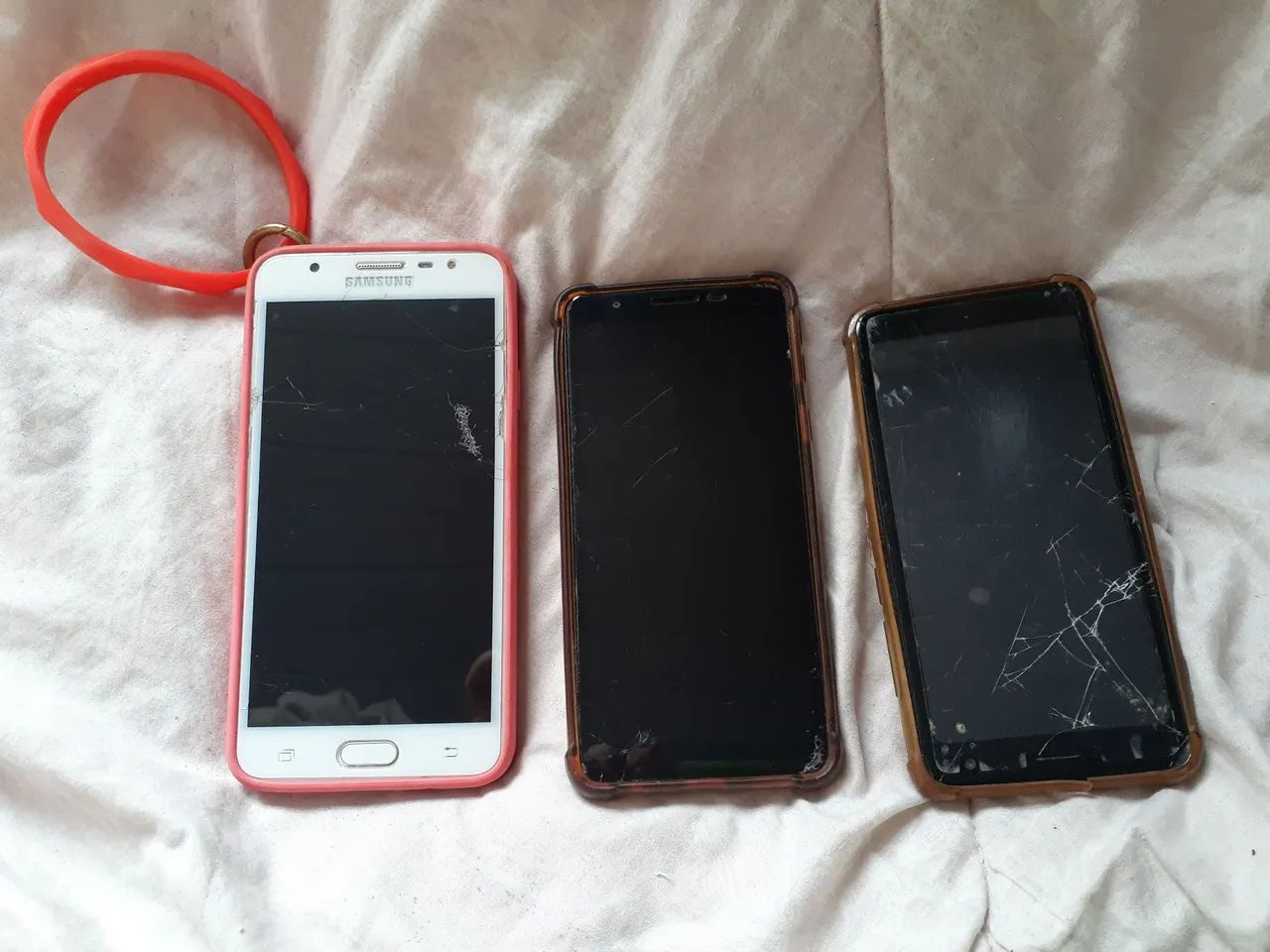 Celulares para tirar peça ou trocar a tela, eles funcionam 