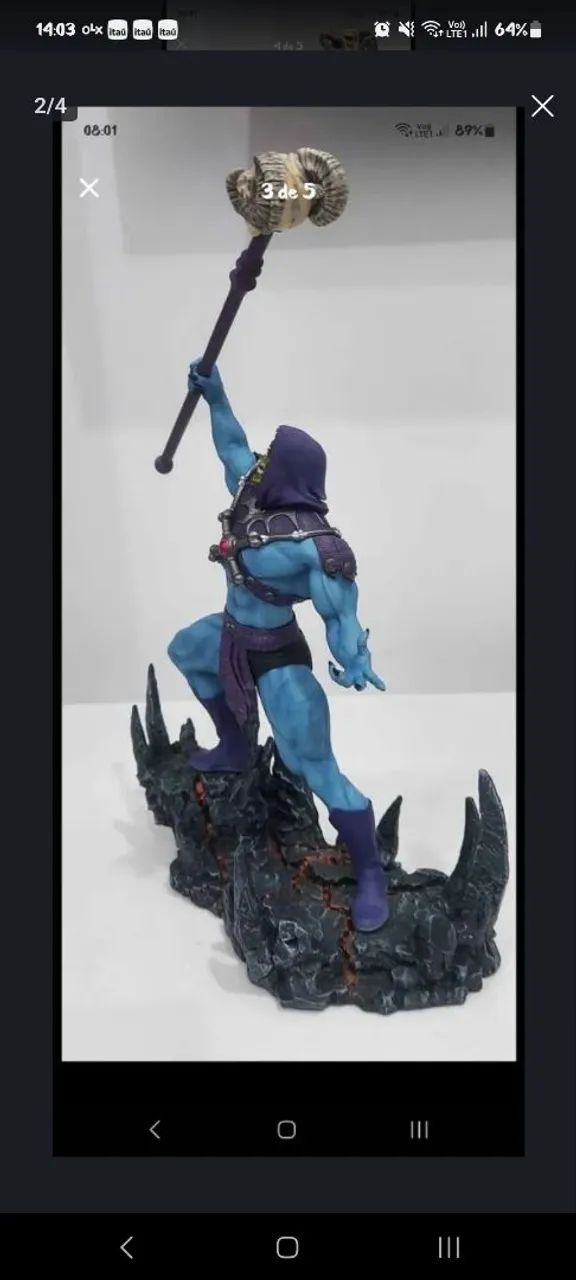 Vendo SKELETOR Iron Studios - novo commcx arte e parda  - Foto 3