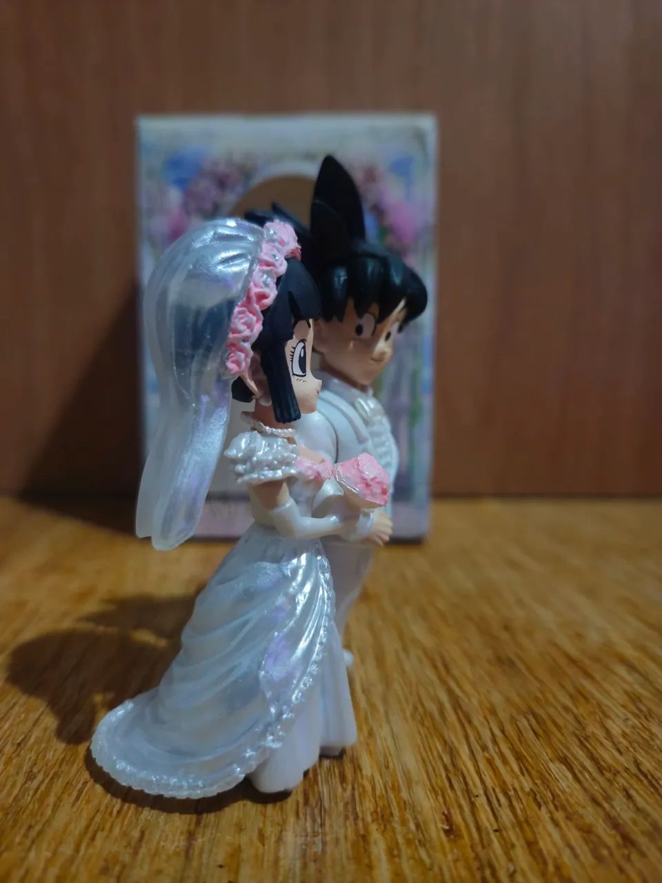 Action figure goku e chichi dragon ball - Foto 4