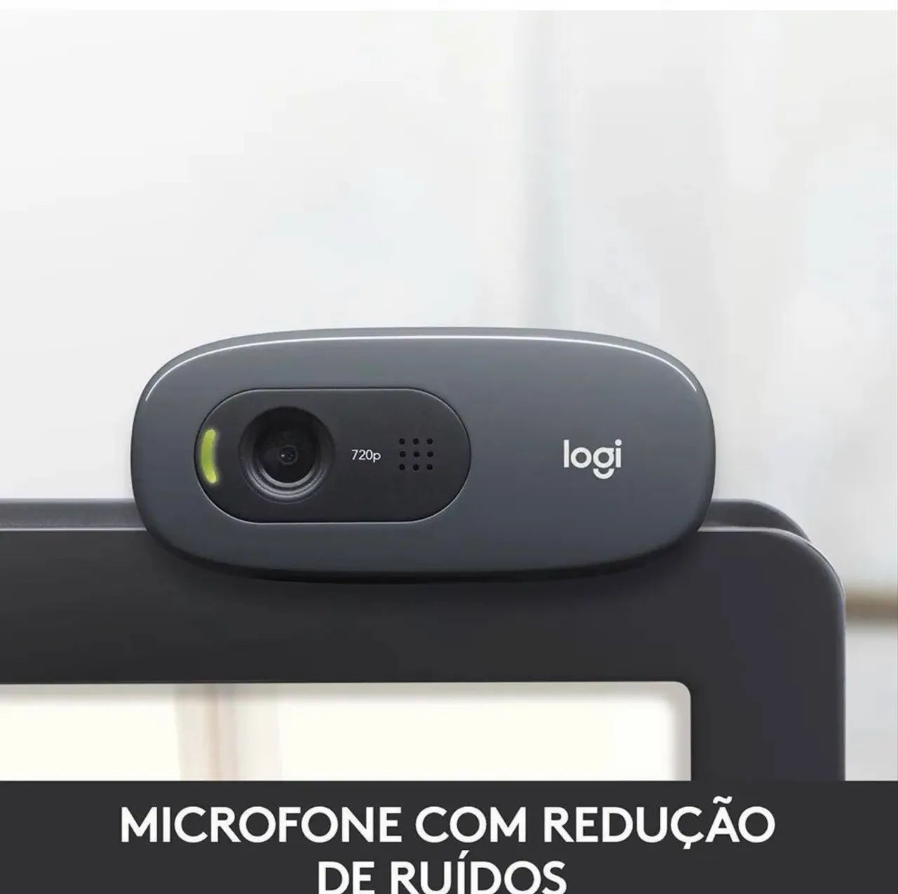 Câmera Logitech C270 720p NOVO! Excelente qualidade de vídeo.  - Foto 2