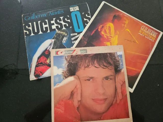 Disco de vinil Guilherme Arantes - 3 discos