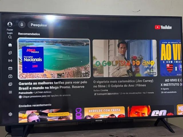 Tv smart 55 aceito proposta  - Foto 2