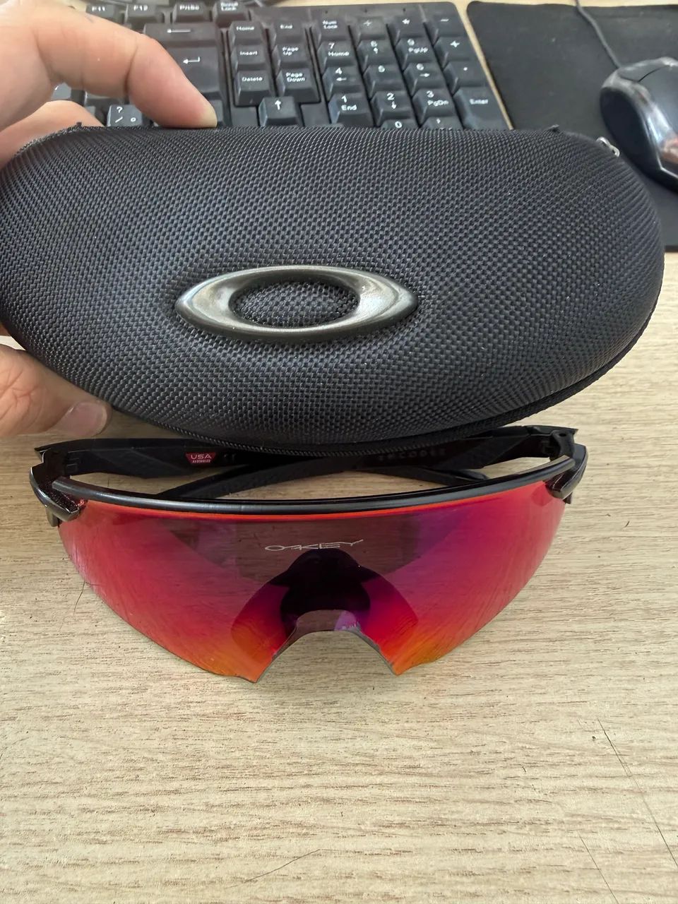 Óculos de sol oakley encoder prizm original - Foto 4