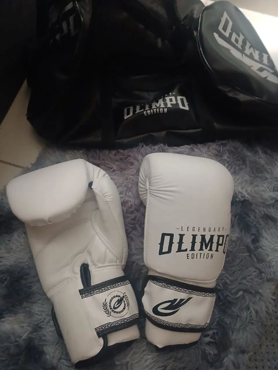 Luva e Caneleiras Kit - Muay Thay e Kickbox - Foto 4