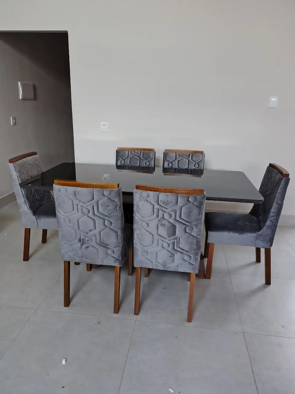 Conjunto de Mesa e Cadeiras para Jantar - Foto 3