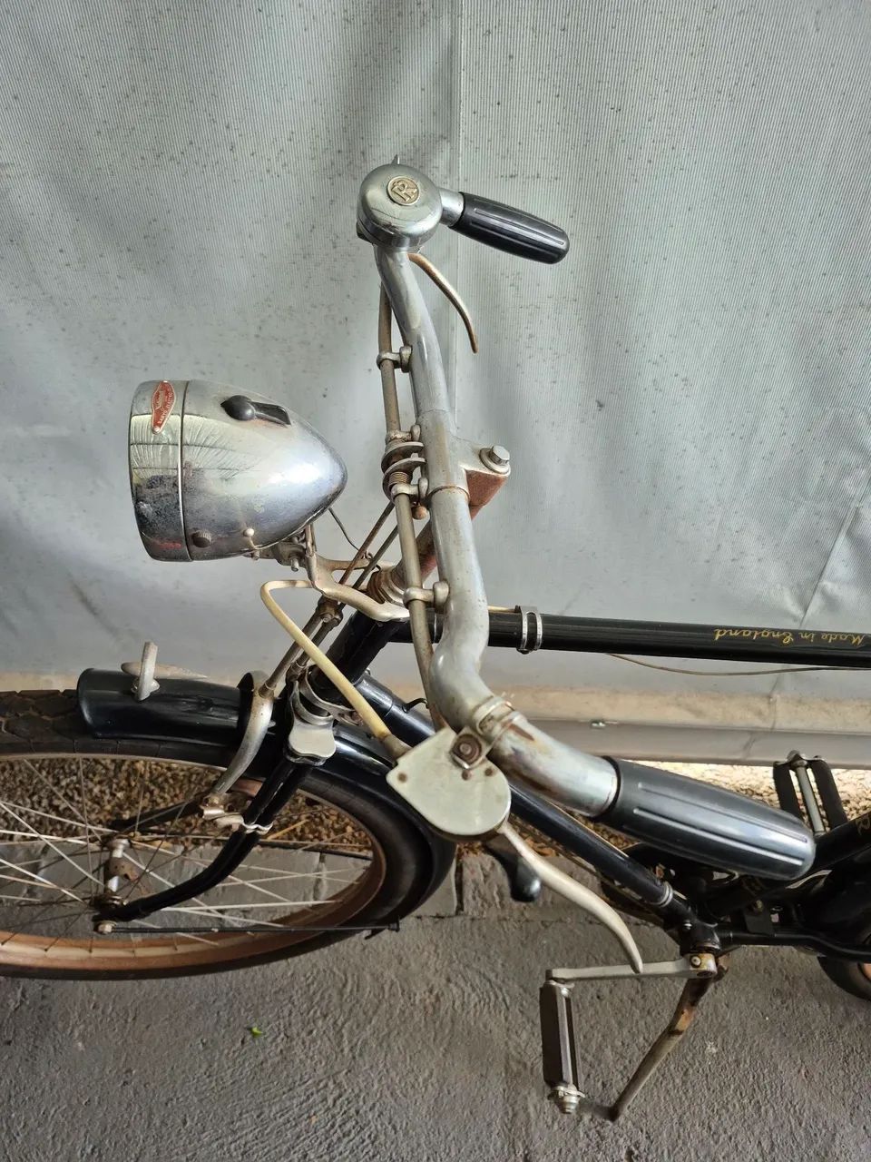 Bicicleta antiga Humber somente retirada  - Foto 4