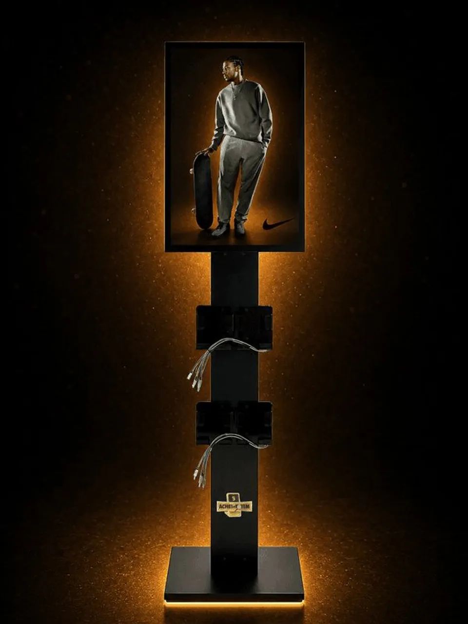 Totem publicitário 