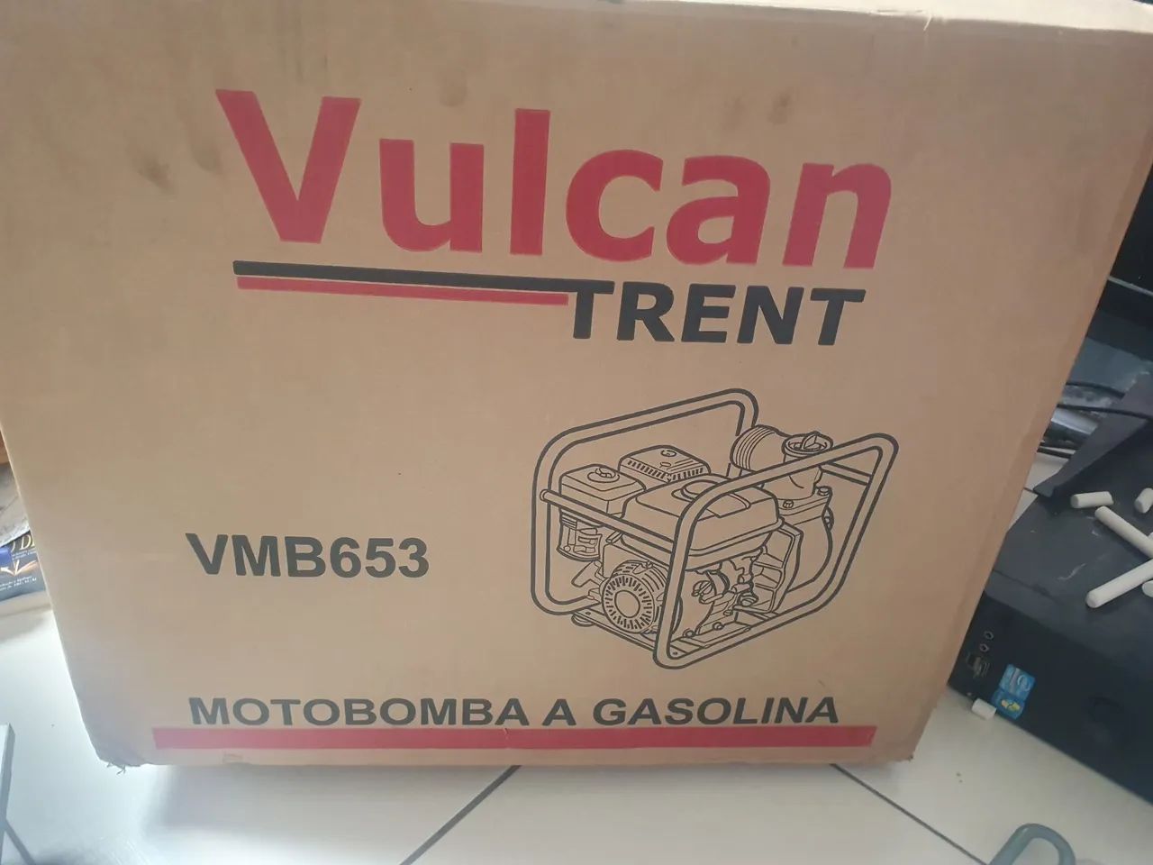 Motobomba Gasolina Autoescorvante VMB-653 3 Pol. 4T 6,5HP Vazão 60000L/h VULCAN-56341