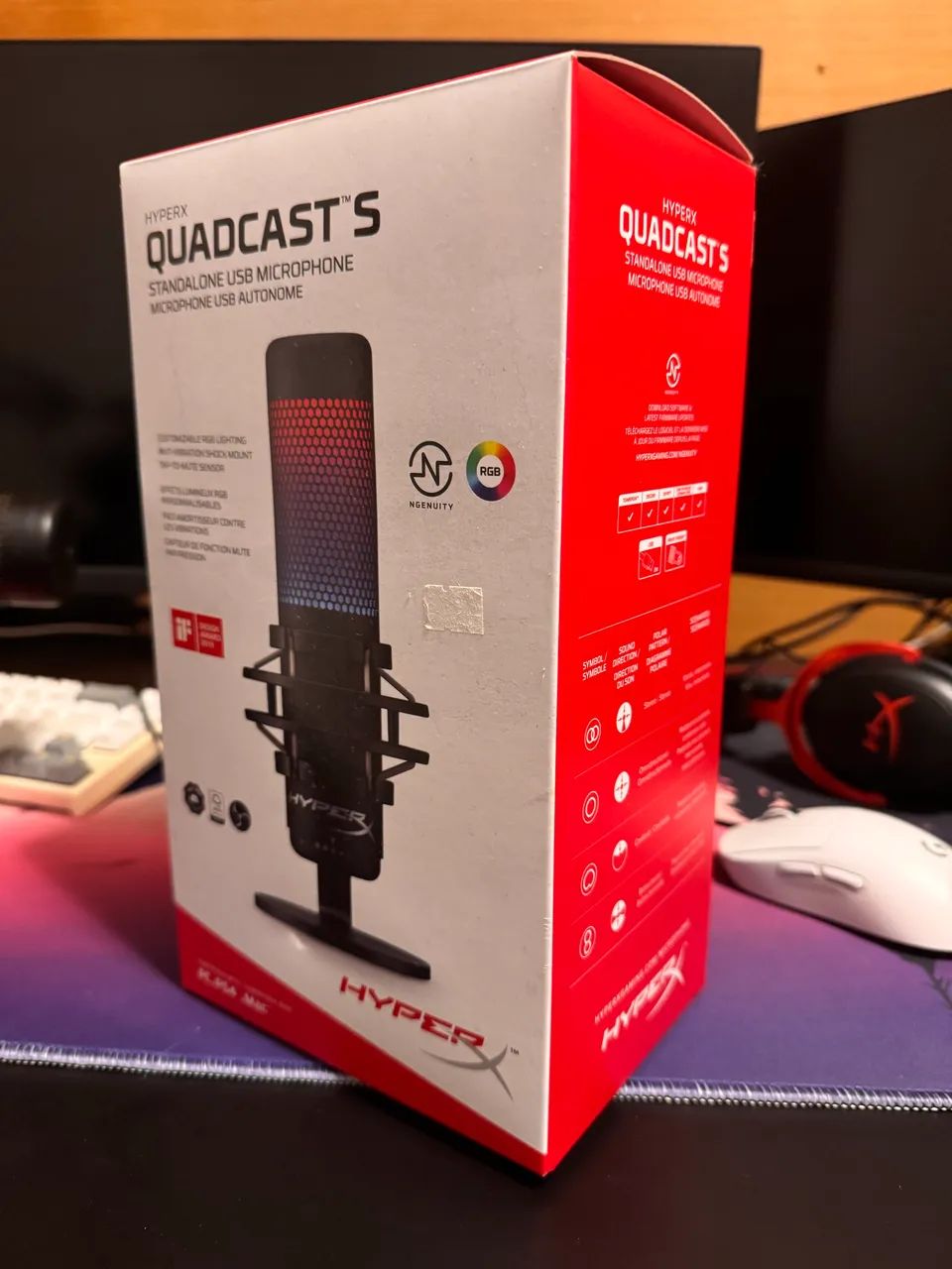 Hyperx Quadcast S + braço - Foto 5