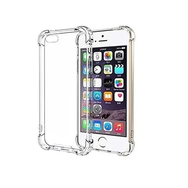 Capa Anti Impacto para iPhone 5 e 5S Transparente 