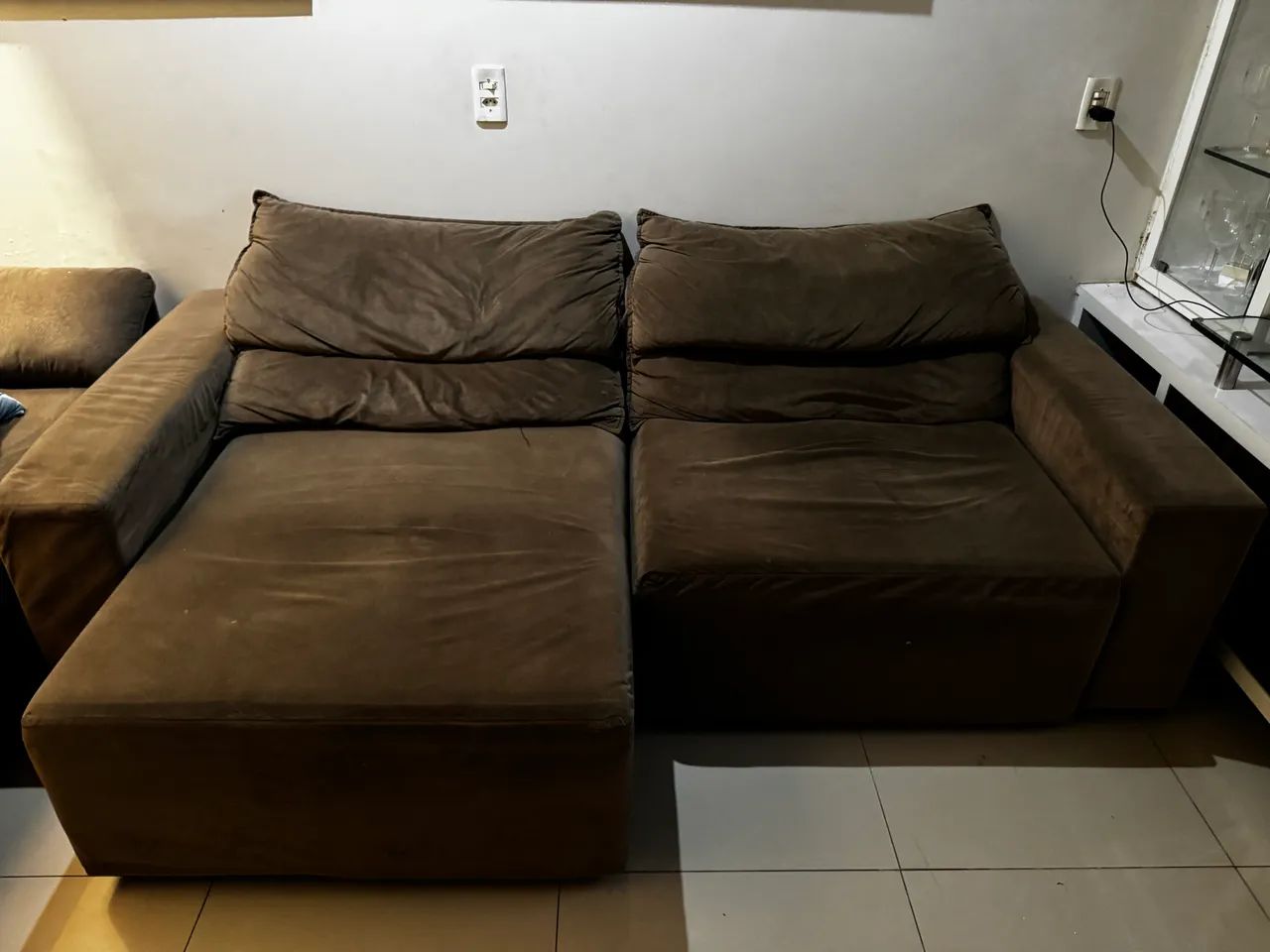 Sofá 2/3 Lugares Retrátil 
