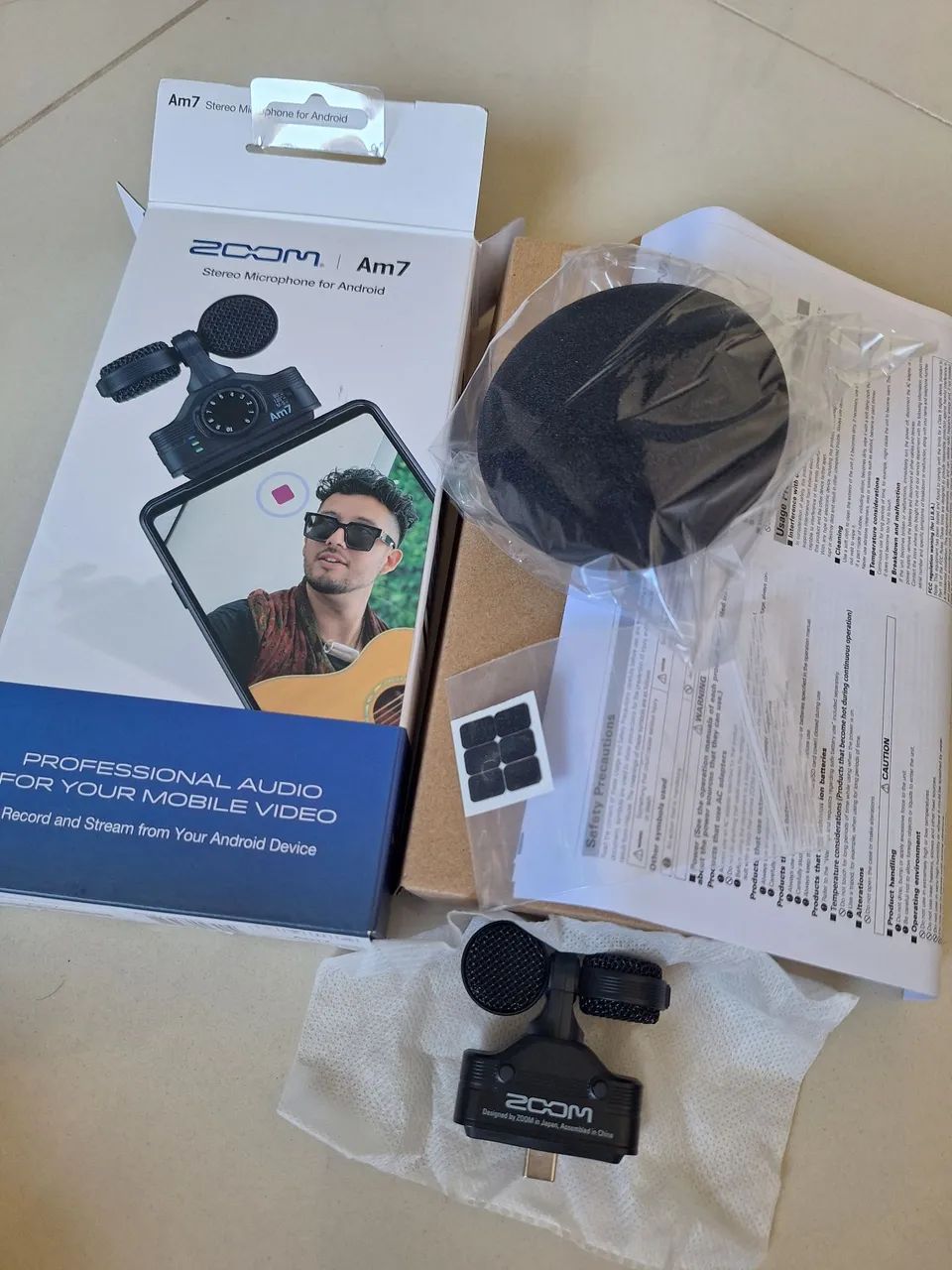 Microfone ZOOM Am7 para celular câmera - Foto 5