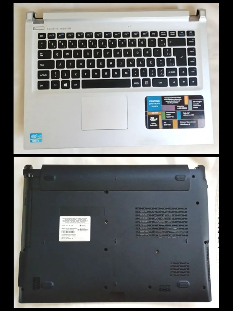 Carcaça+ Placa Mãe i 3+Vídeo integrado 512Mb Teclado & Mouse Touch  - Foto 3