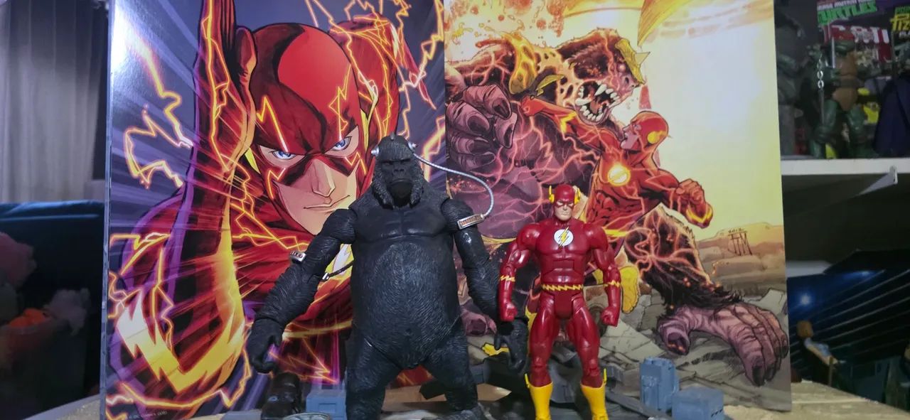 FLASH X GORILA GRODD UNIVERSO MATTEL  - Foto 2