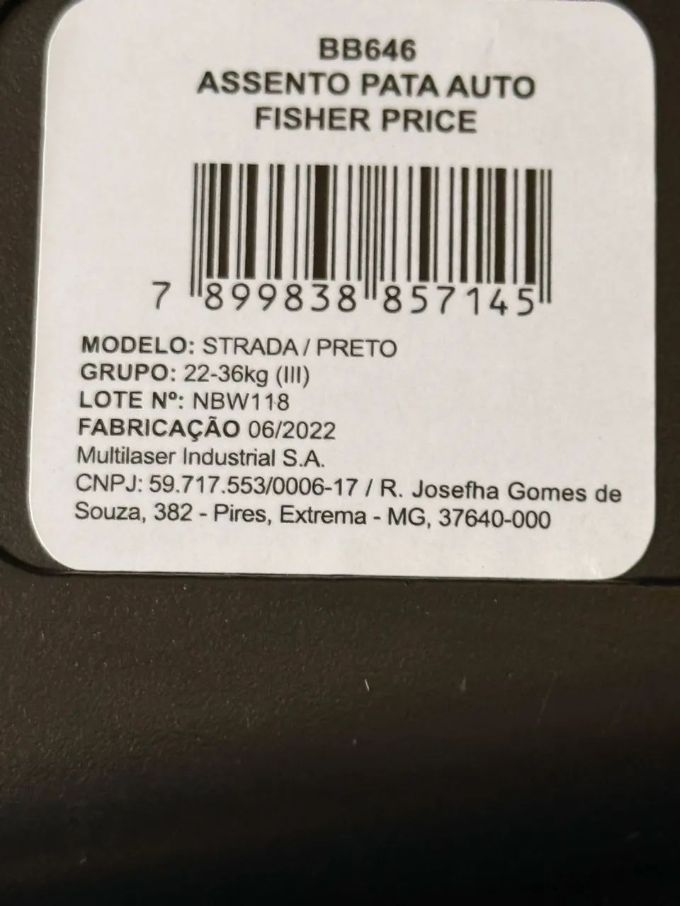 Assento infantil Fischer Price  - Foto 3