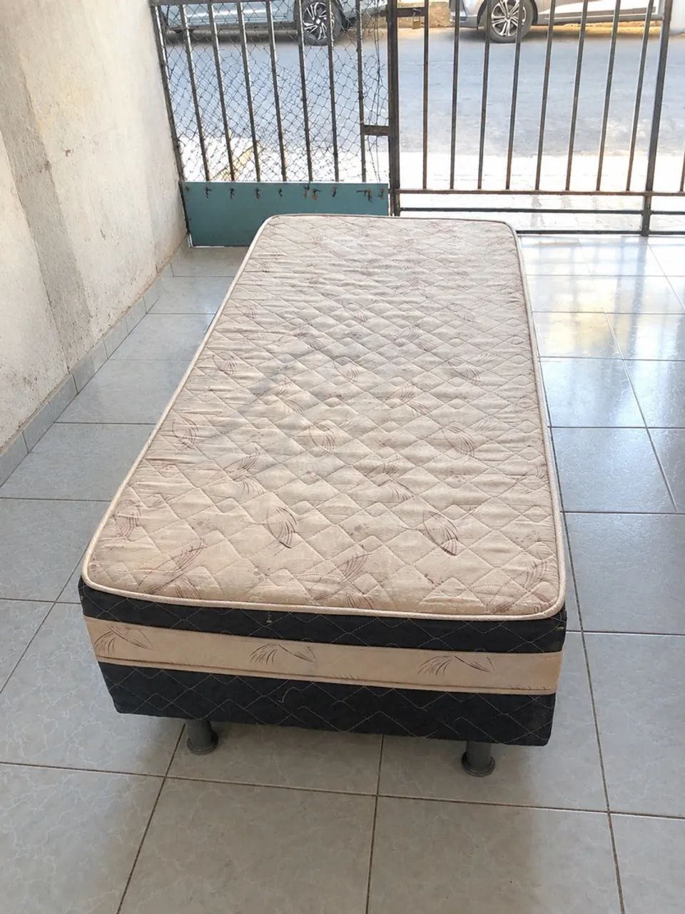 cama box de solteiro