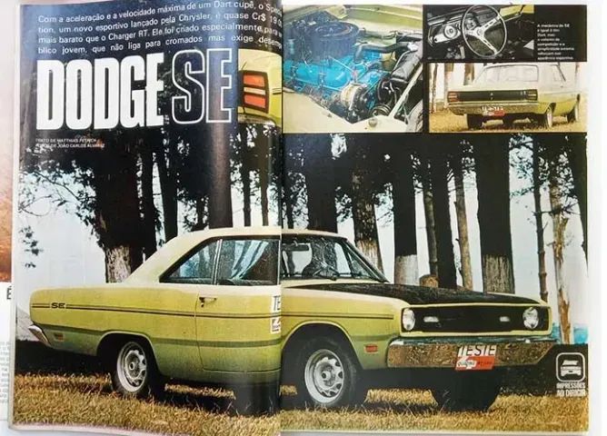 Dodge Dart SE, Ford Belina 1972 - Revista Quatro Rodas  - Foto 2