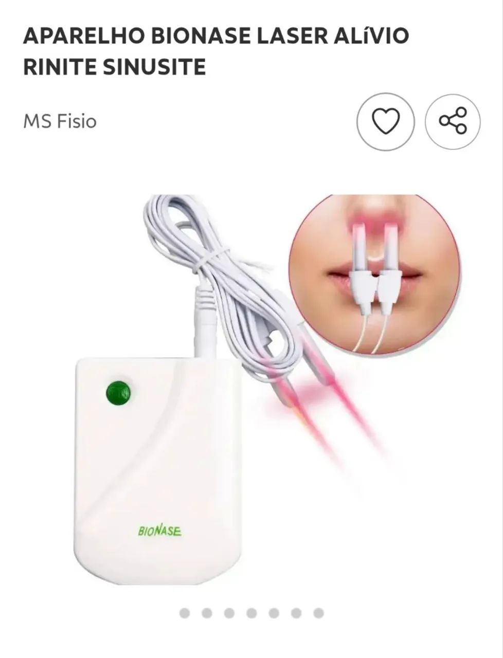 Aparelho para rinite e sinusite  - Foto 3