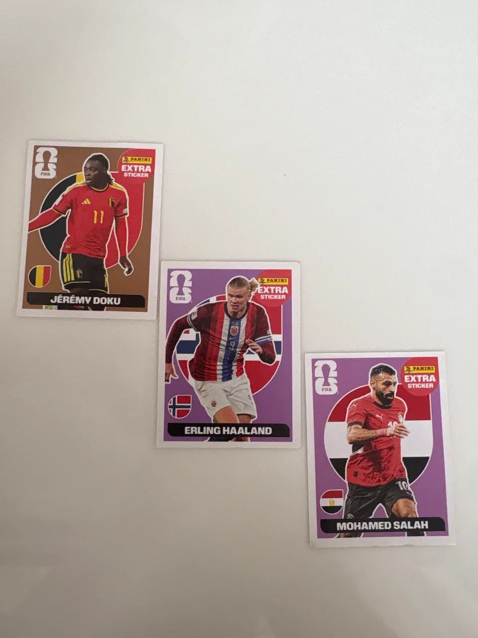3 figurinhas da copa 2026 legends 