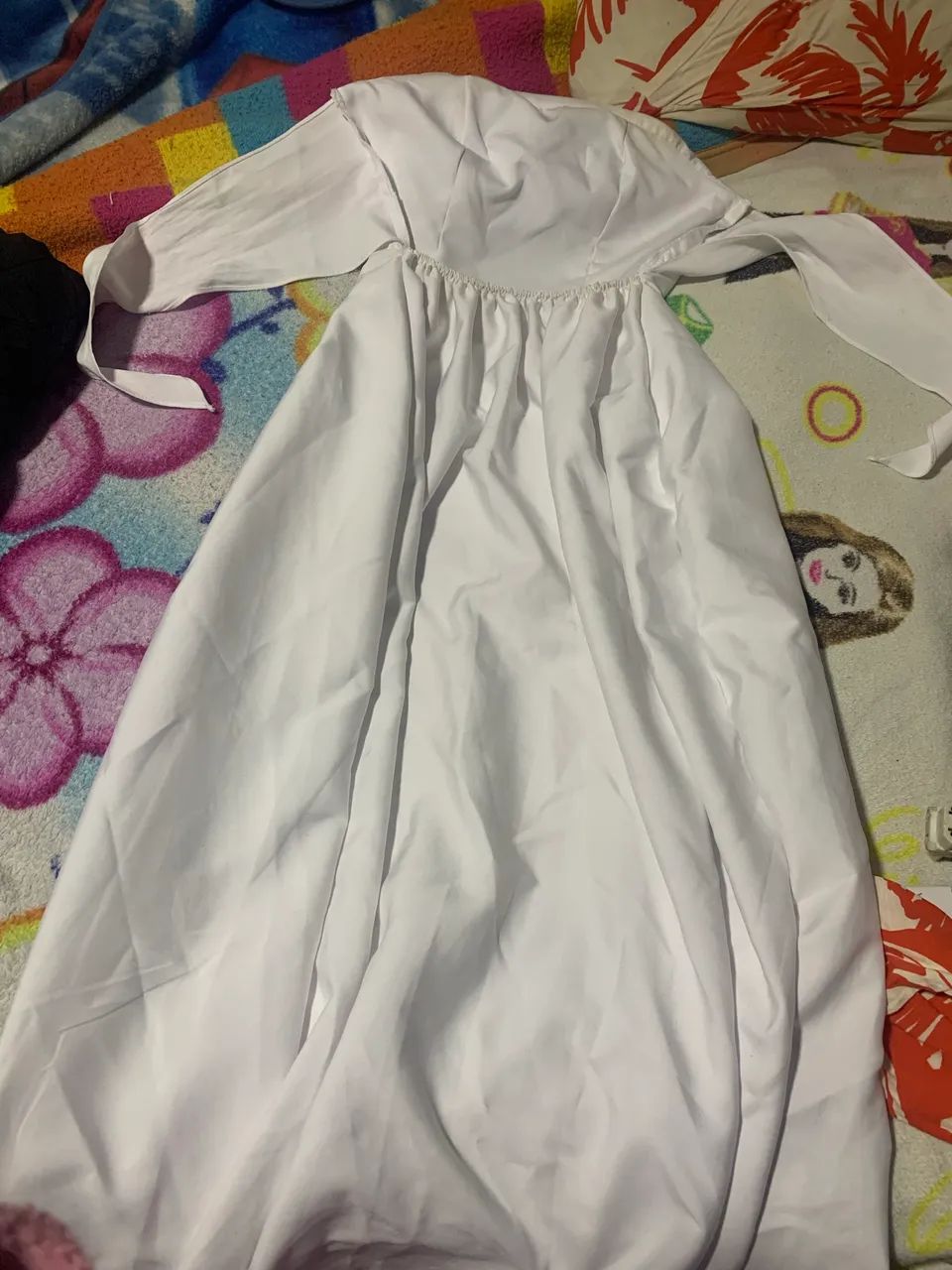 Vestido branco longo 