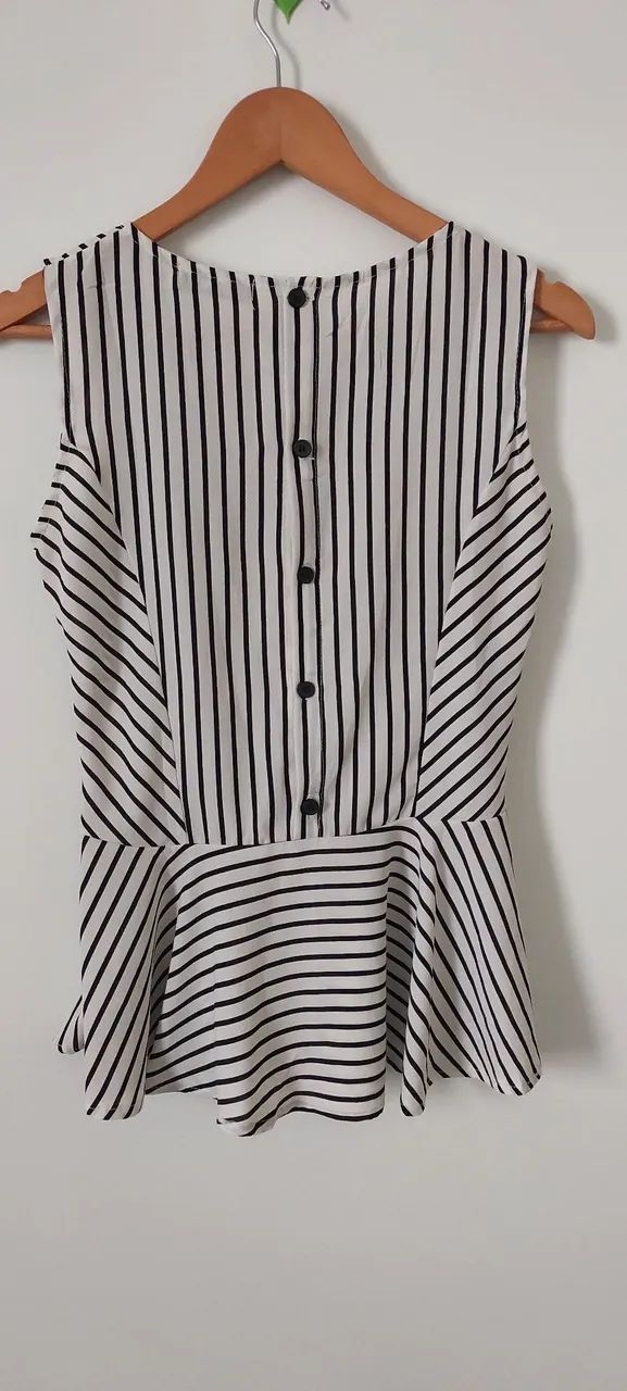 blusa peplum listrada p - Foto 4