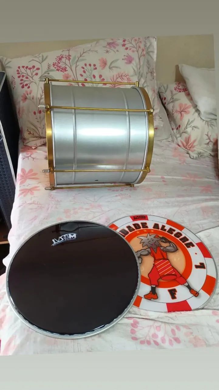 Repique de anel 12" polegadas Profissional Galvanizado na promoção  - Foto 3