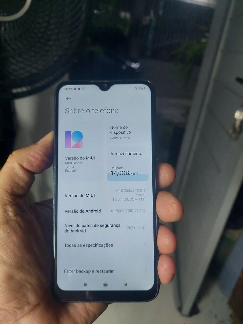 Redmi note 8 e um iPhone 12 mini. - Foto 2