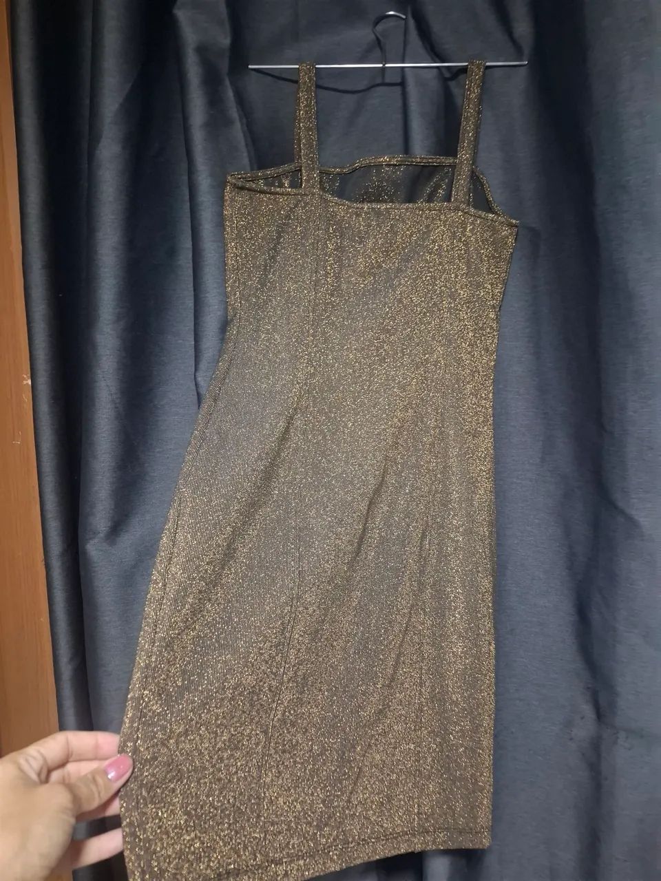 Vestido festa dourado - Foto 2