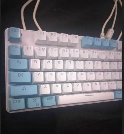Teclado mecânico switch blue  - Foto 3