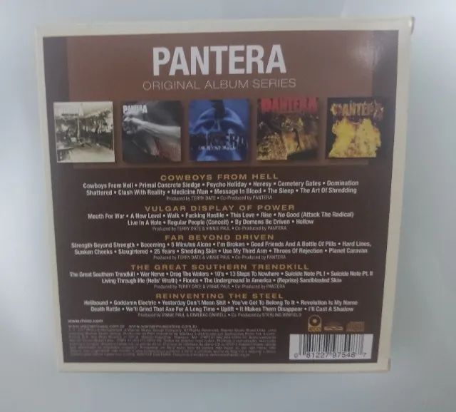 Box Pantera - 5 CDs (novo) - Foto 2