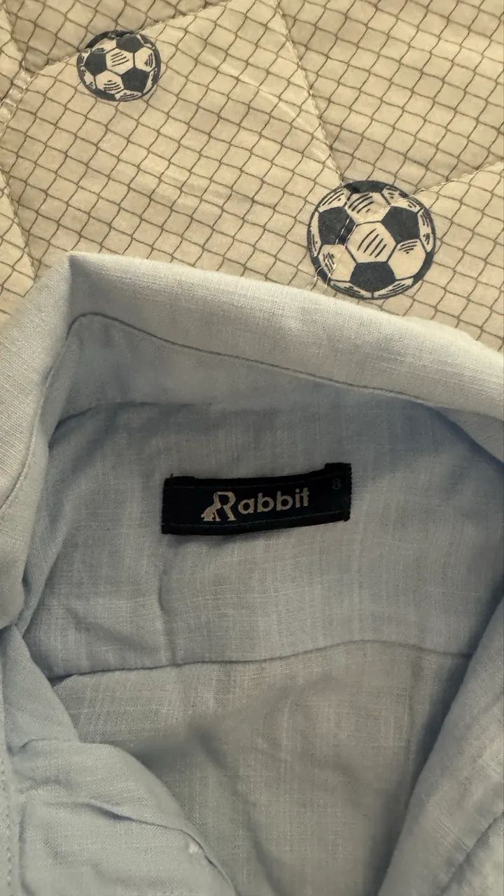 Camisa Rabbit Infantil TAM 8 - Foto 2