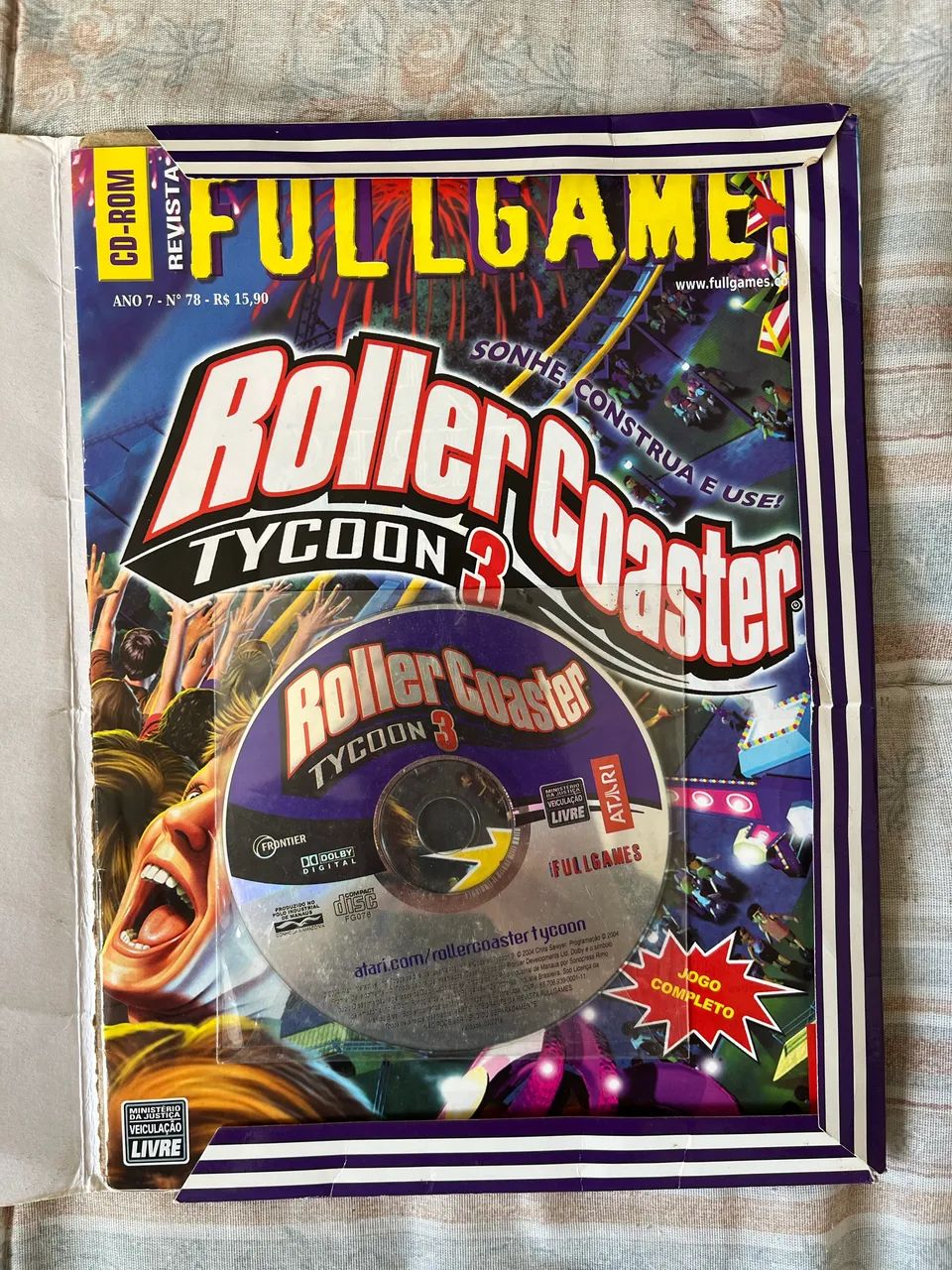 Jogo em CD-ROM RollerCoaster Tycon 3 - Foto 2