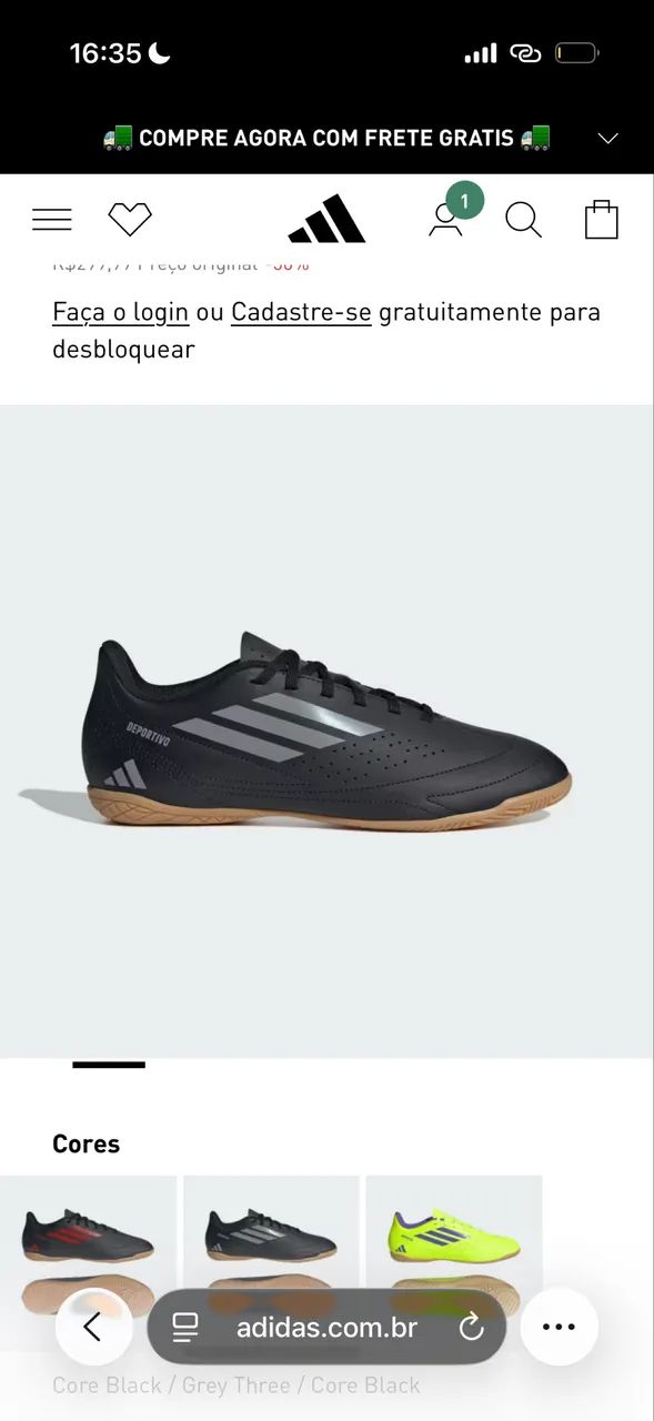 Sapato futsal adidas - Foto 3