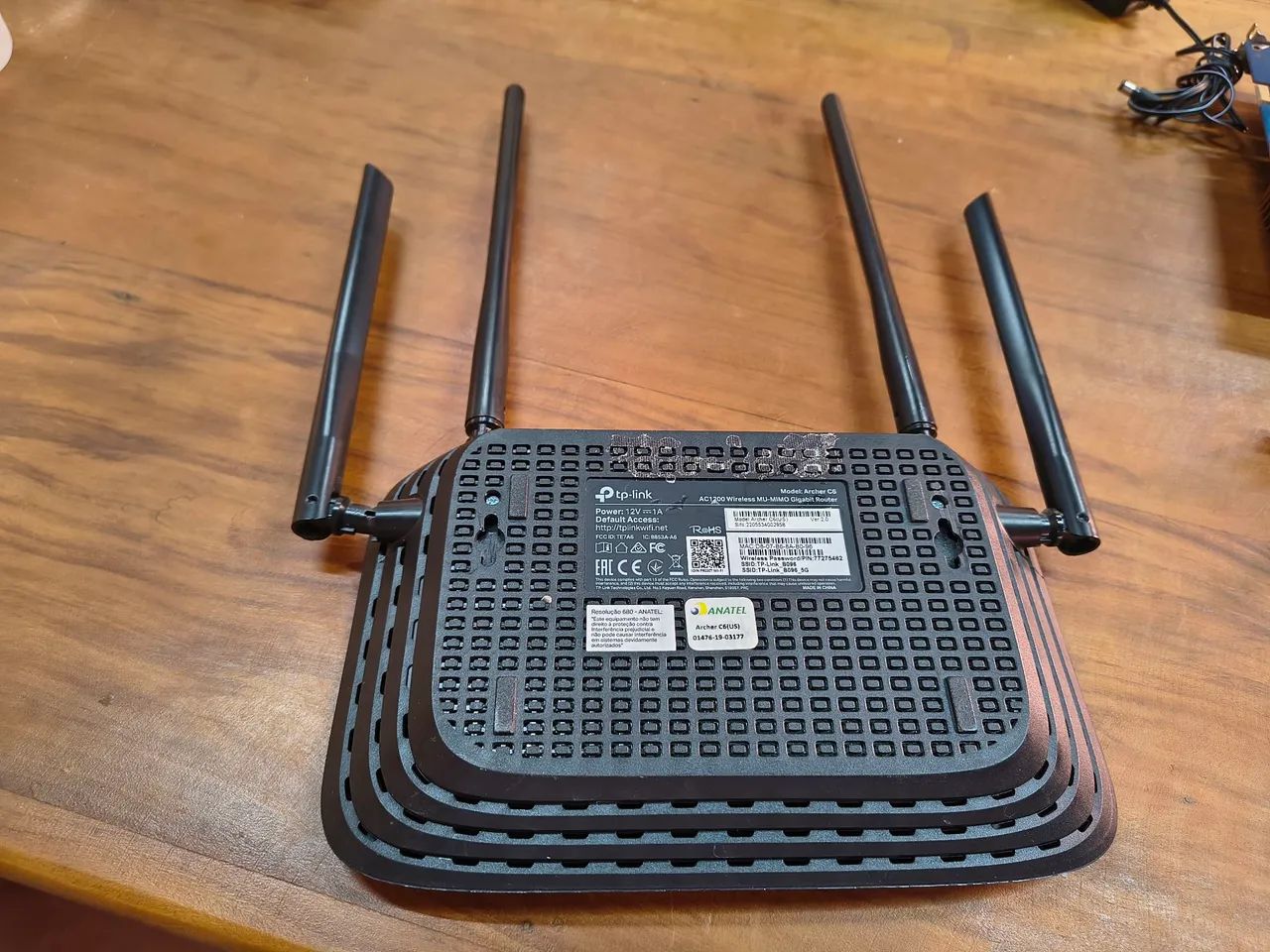 Roteador TP-Link modelo Archer C6 - Foto 2