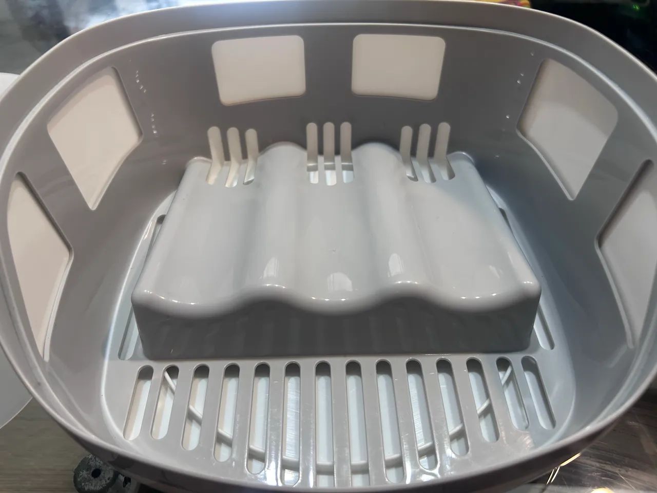esterilizador de micro-ondas mamadeira Chicco. - Foto 4