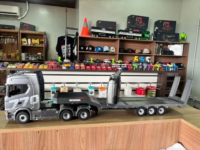 CAMINHÃO SCANIA + PRANCHA 3 EIXOS - Foto 5