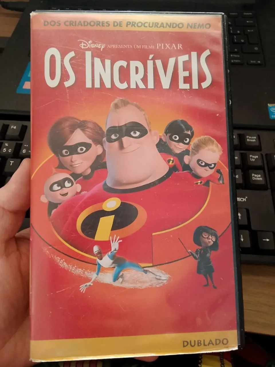 VHS Os Incríveis - Dublado
